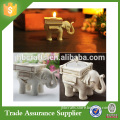 Cute Lucky Resin Ivory Elephant Tea Light Candle Holder Wedding Home Party Decor